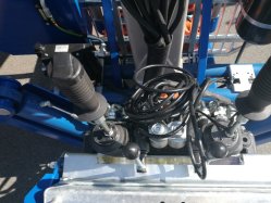 Scandik ST 10 D kiközelítő kocsi SC 72 pro daruval.